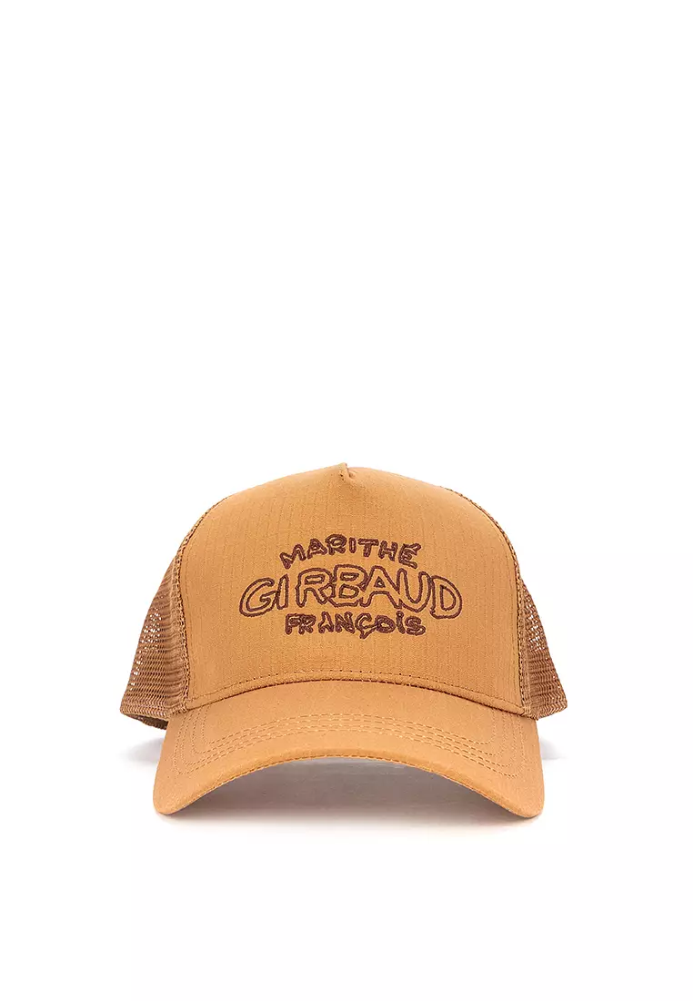 Men's Signature Trucker Cap Mocha Mousse