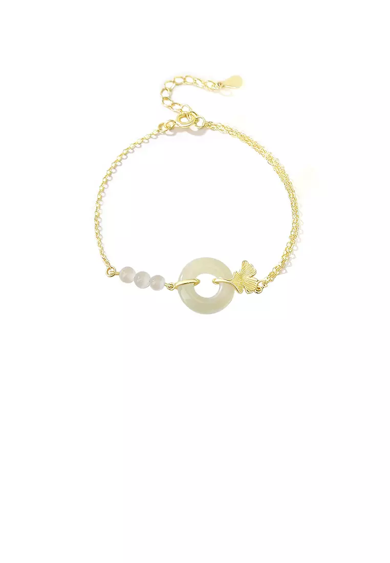 Buy Glamorousky 925 Sterling Silver Plated Gold Fashion and