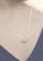 Majade Jewelry green and silver Peridot Saturn Necklace In 14k White Gold 97B63ACE0447BDGS_5