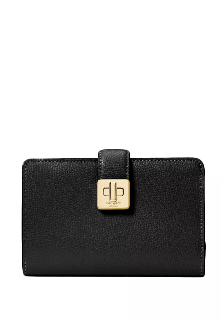 Buy Kate Spade Phoebe Medium Wallet Black 2025 Online ZALORA