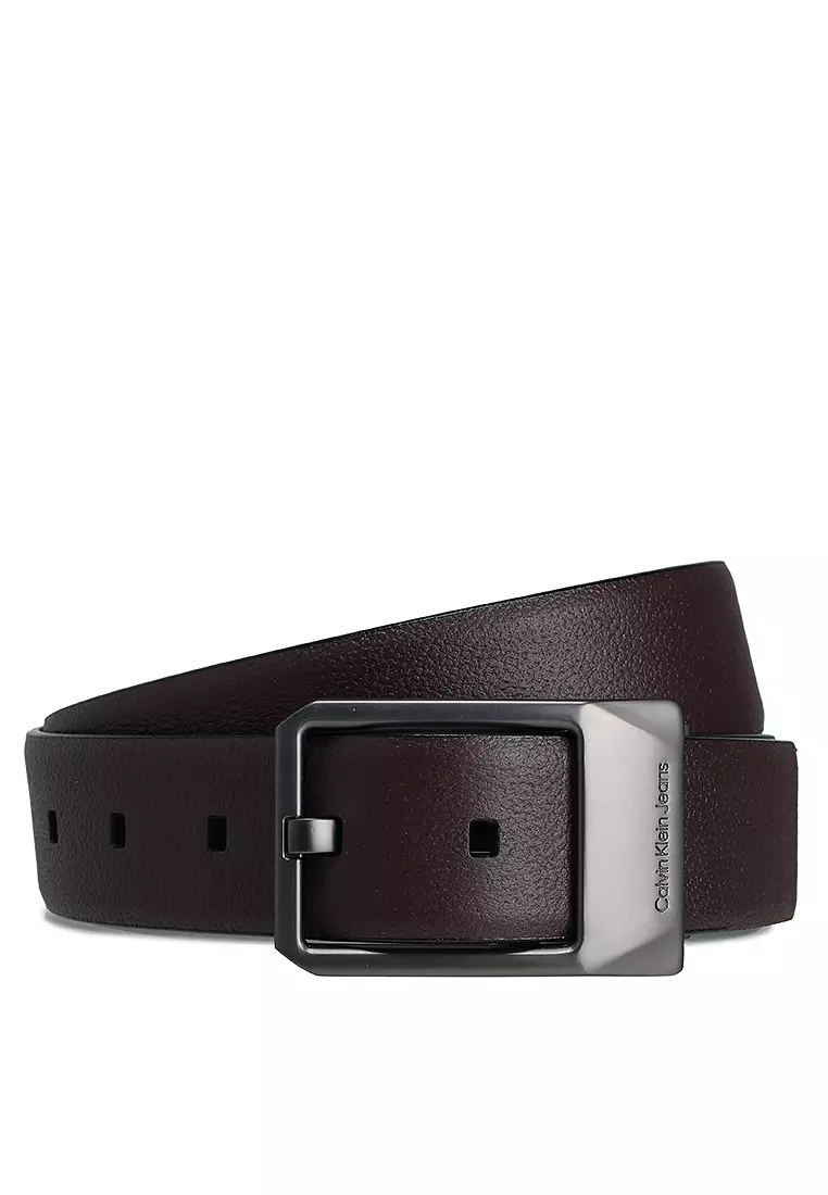 Buy Calvin Klein Faceted Buckle Reversible Belt 35mm Calvin