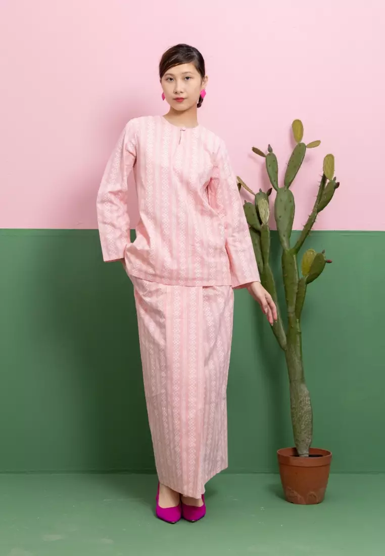 Bayu Somerset Mandisa Kurung in Pink