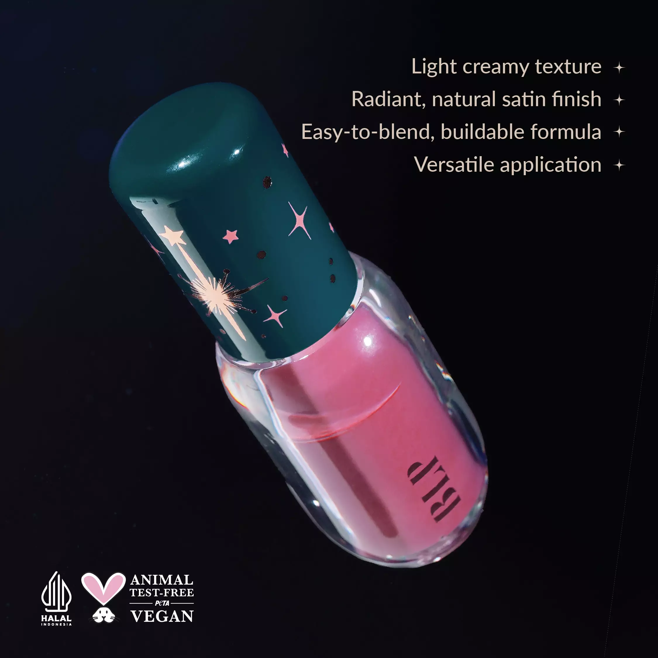 BLP x Nadin Amizah - Moon Blush Moonlight Lovers - Liquid Blush