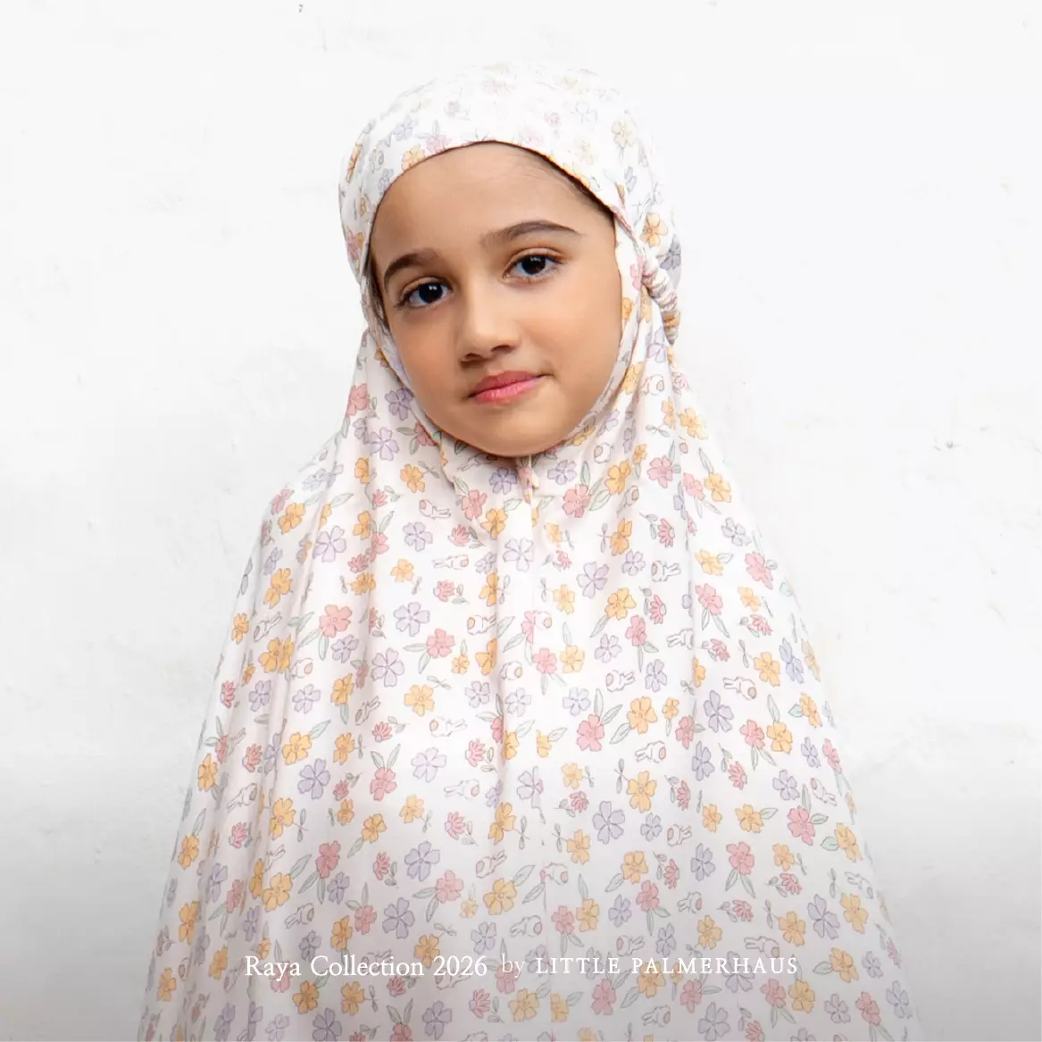 Little Palmerhaus - Baju Lebaran 2026 - Kids Mukena 5.0 (Mukena Anak Usia 1-6 Tahun) Butterfly Pink