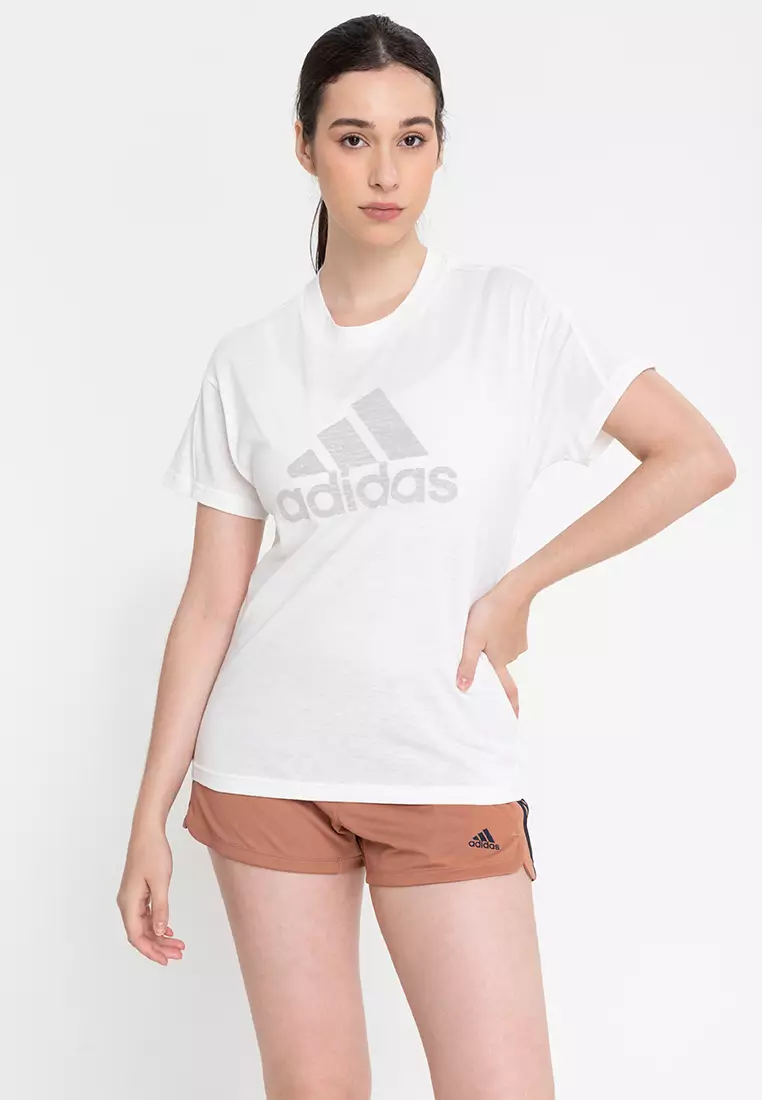 Adidas Future Icons Winners 3.0 Tee Women's Clothing Black : SM