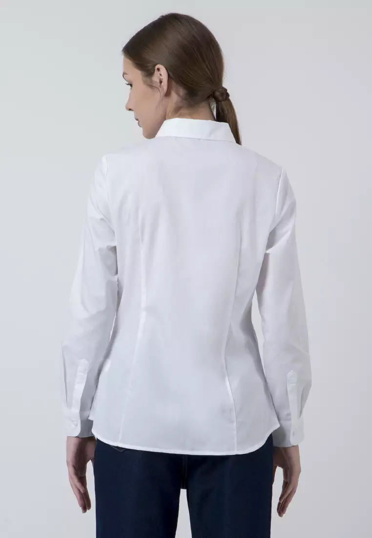 Basic Slim Fit Long Sleeve Shirt