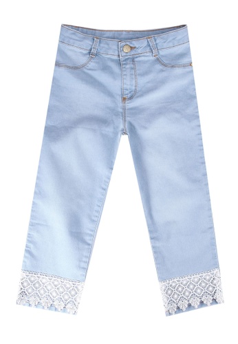 Buy Lc Waikiki Girls Crochet Capri Jeans Online Zalora Malaysia