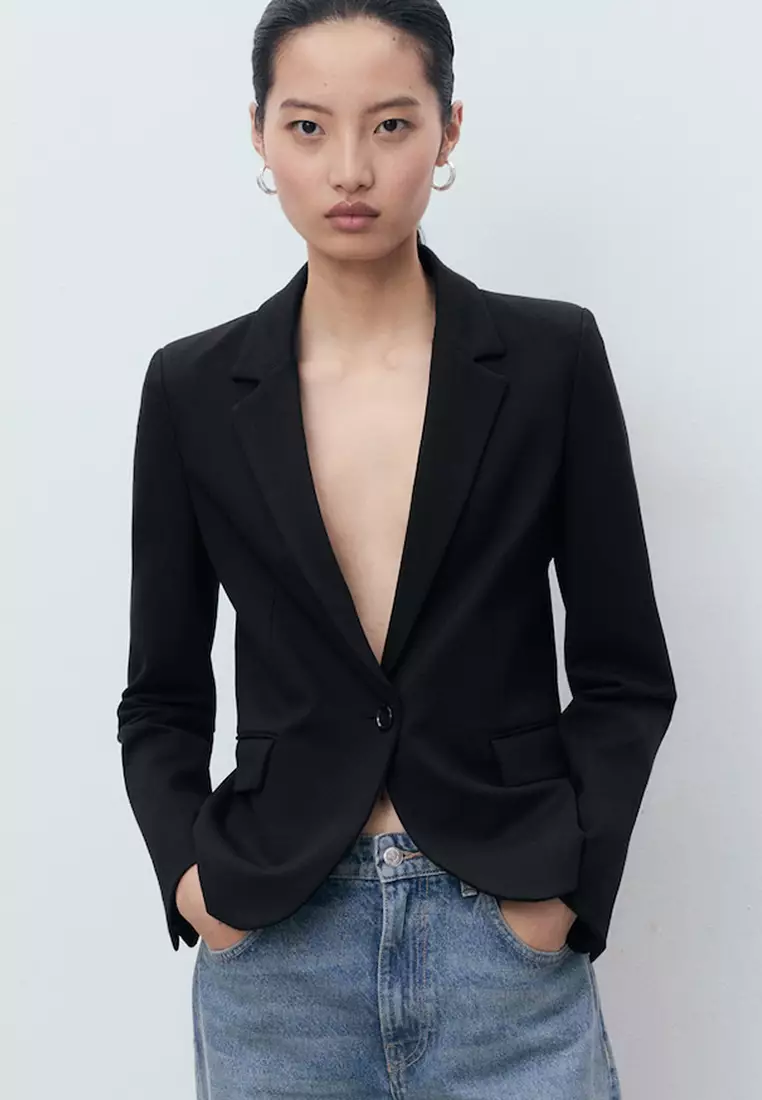 Fitted Suit Jacket