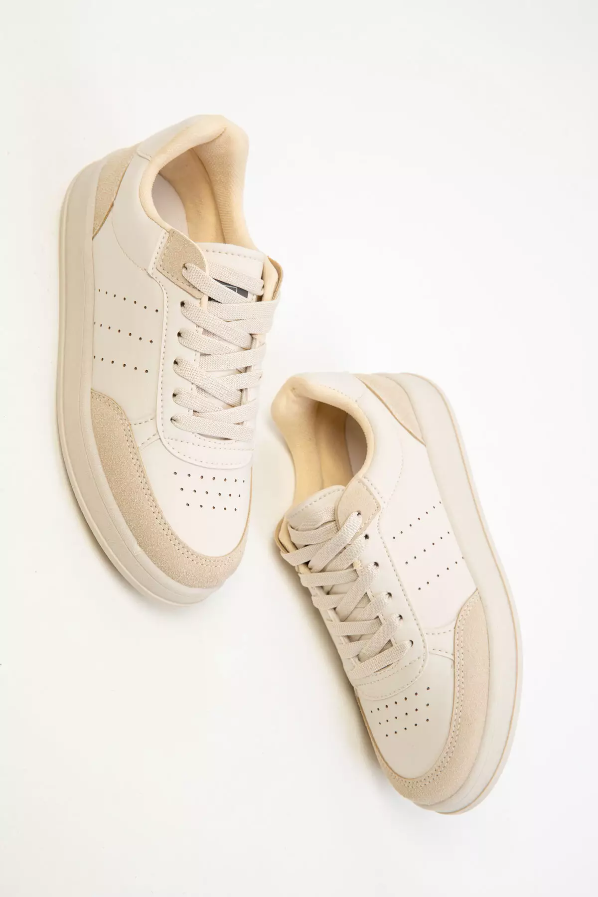 Beige Women's Sneakers 20359