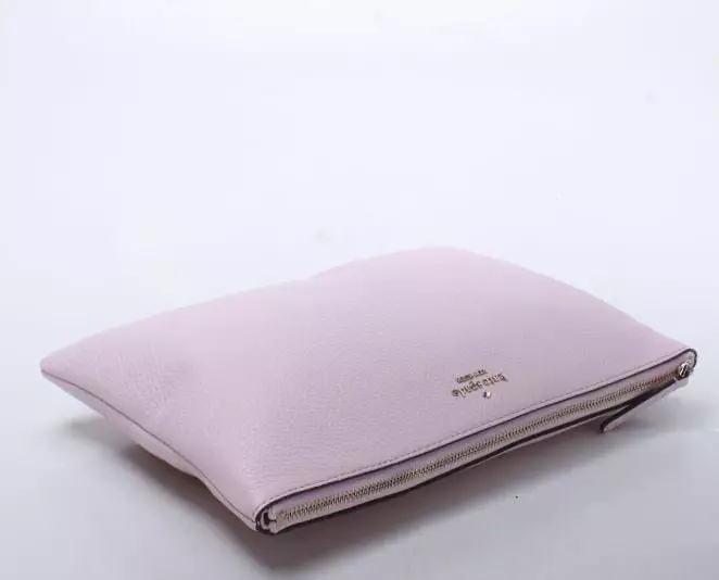 WLRU6034 Kate Spade Jackson Large Zip Cluts  Pink 