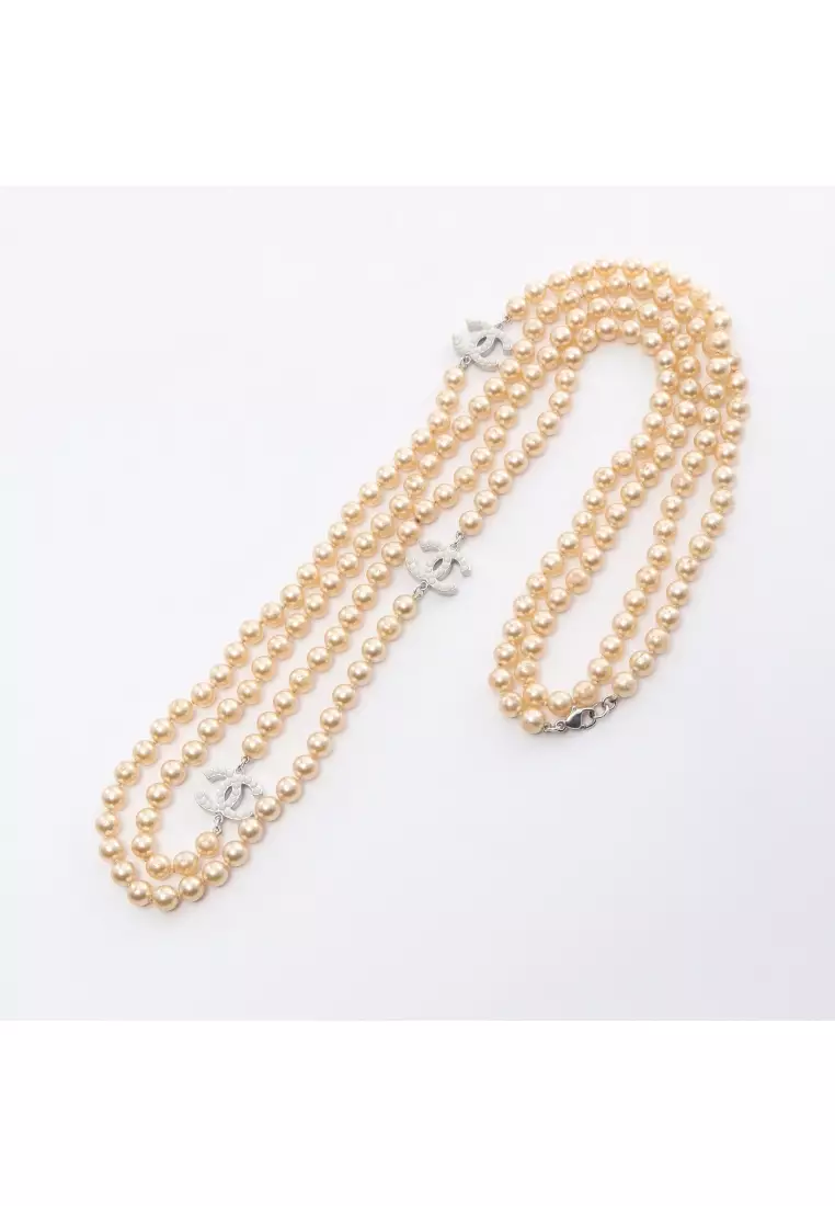 Chanel Long Chain Necklace Coco Mark Mirror GP PXL1671 – LuxuryPromise