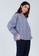 Hardware navy HARDWARE TOP BLOUSE 7/8 SLEEVE E4A25AA355D9F3GS_4