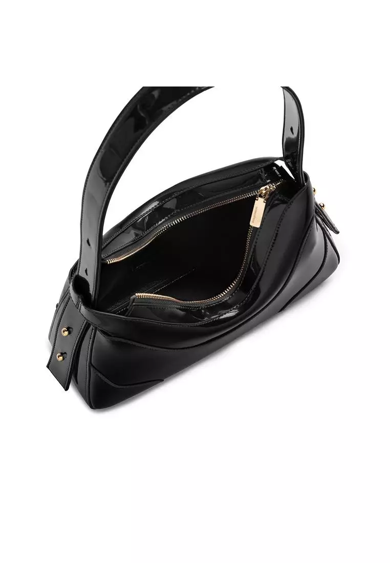 Tanga Maxi Patent - Black