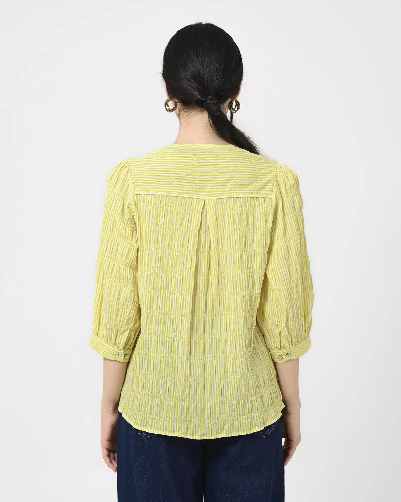 Geulis.id DILINA BLOUSE - Yellow