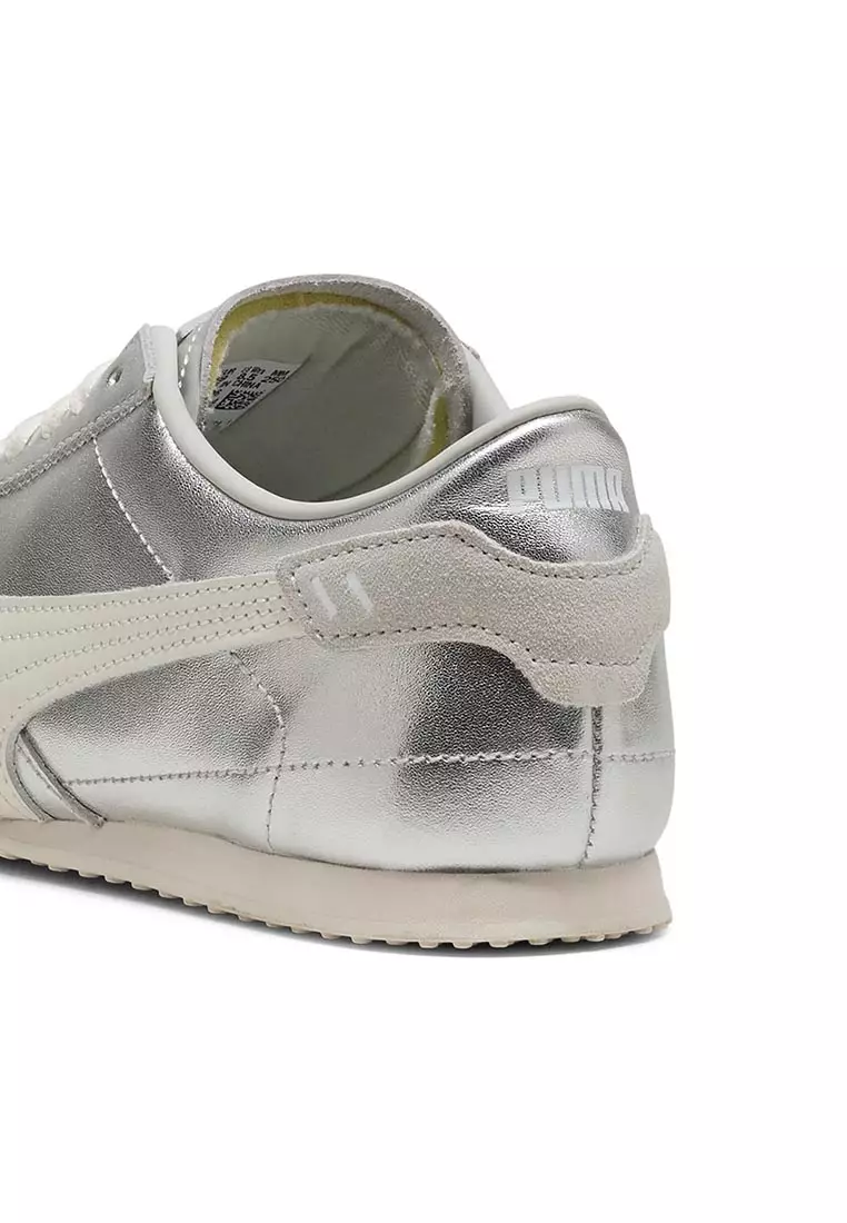 [NEW] PUMA Bella Leather Sneakers Women (Metallic)