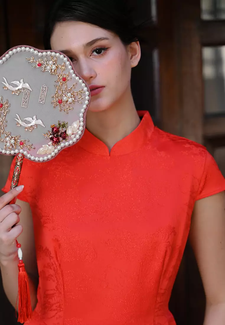 中式旗袍连衣裙