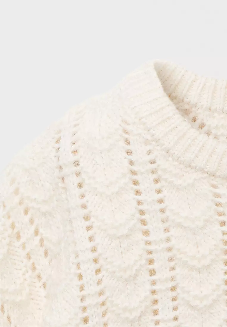 Ruffle Knitted Sweater