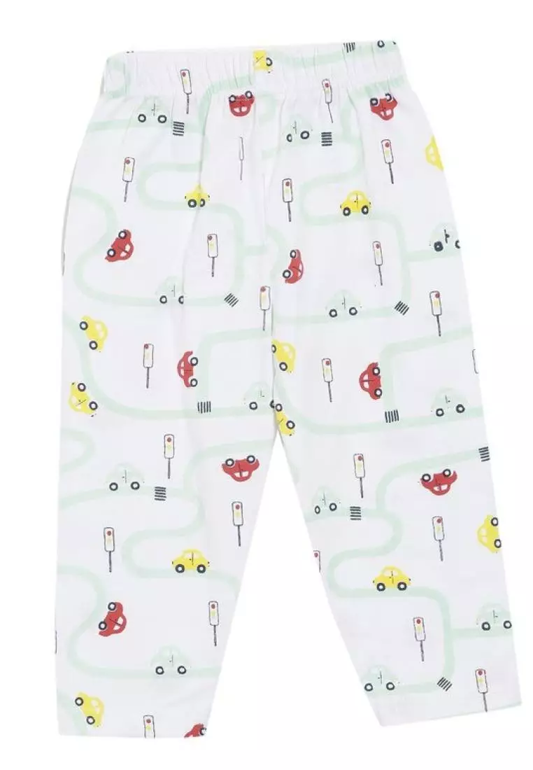 The Mom Store Kids Pajama Set Pack Of 3 City Drive, Tour to Space & Up in the Air - Multicolor