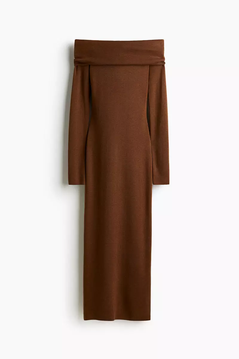 Off-the-shoulder dress