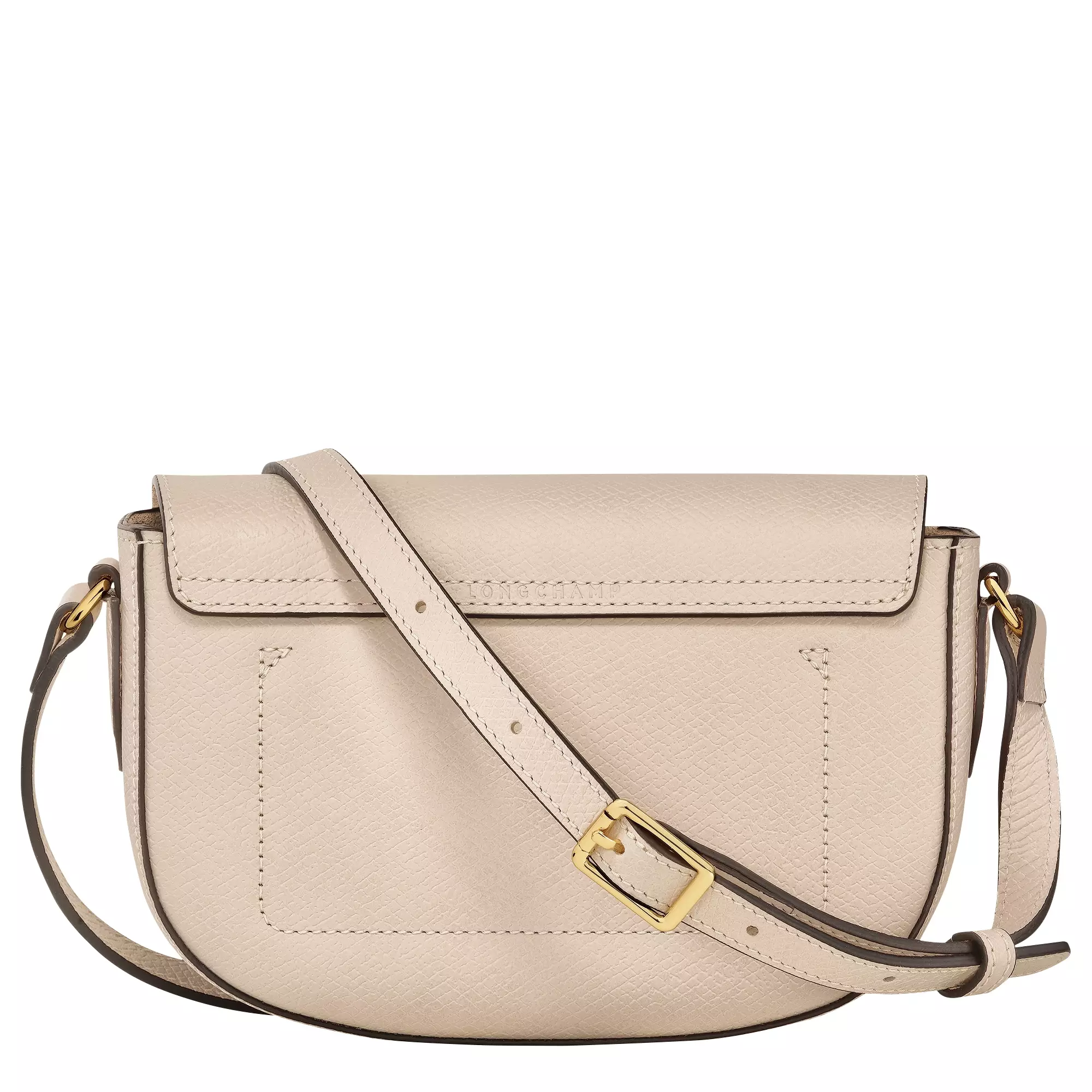 Epure S Leather Crossbody Bag - White Paper