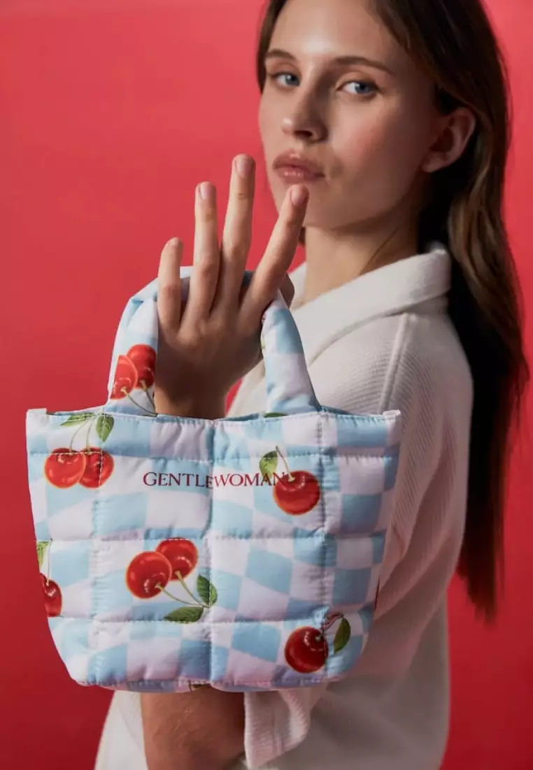 Cherry Crush Puffer Bag