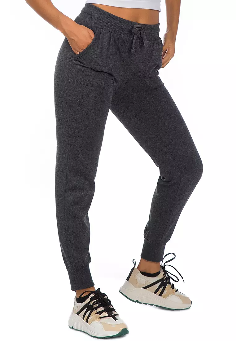 Light grey shop cuffed sweatpants