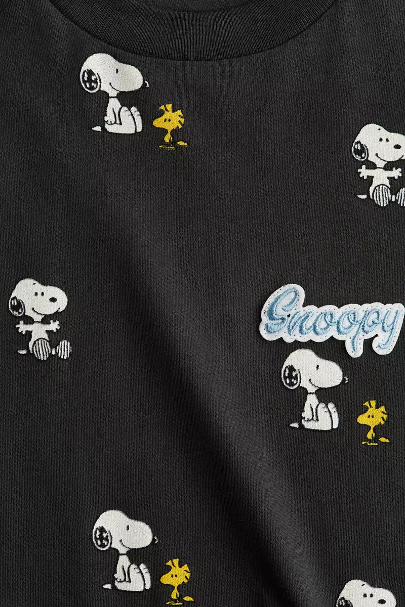 Oversized printed T-shirt
