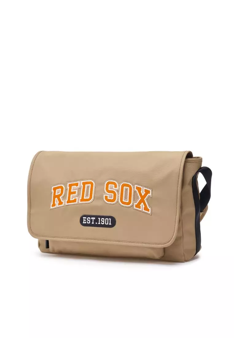VARSITY NYLON MESSENGER BAG BOSTON RED SOX