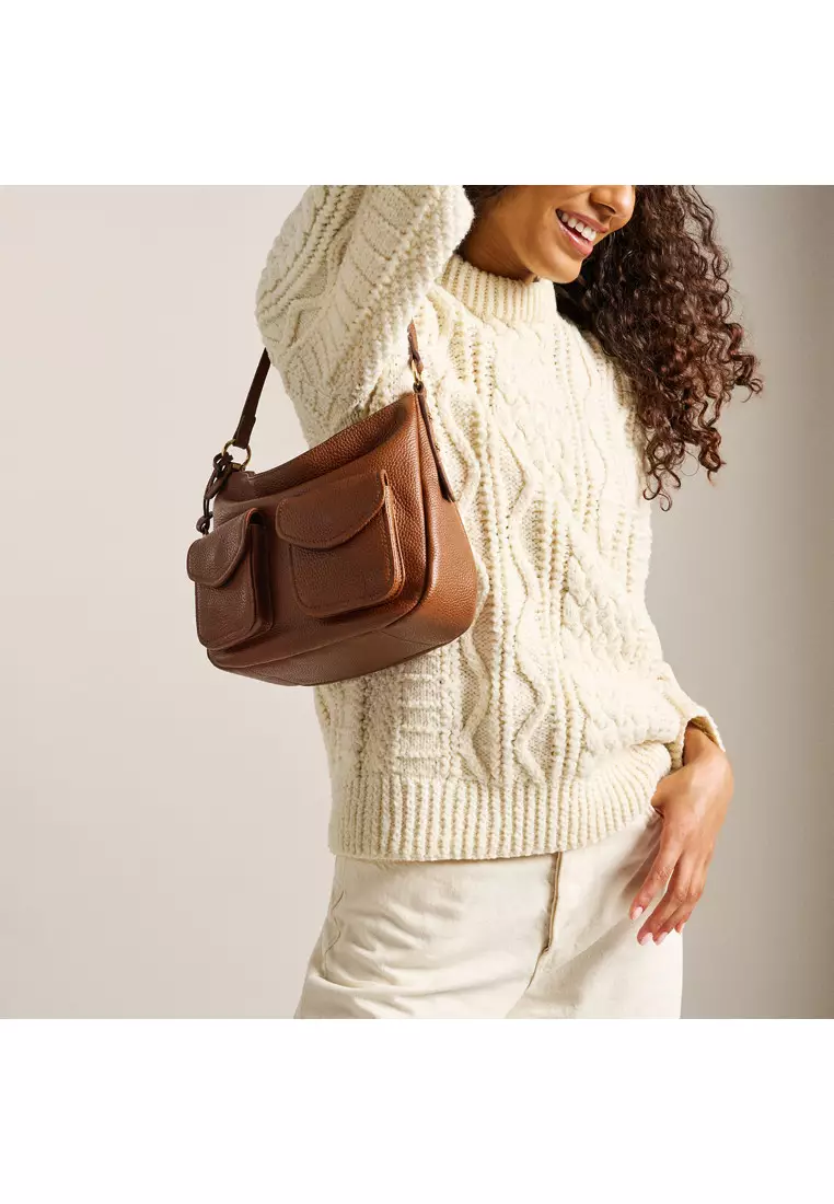 Jolie Leather Cargo Crossbody Bag ZB11160200