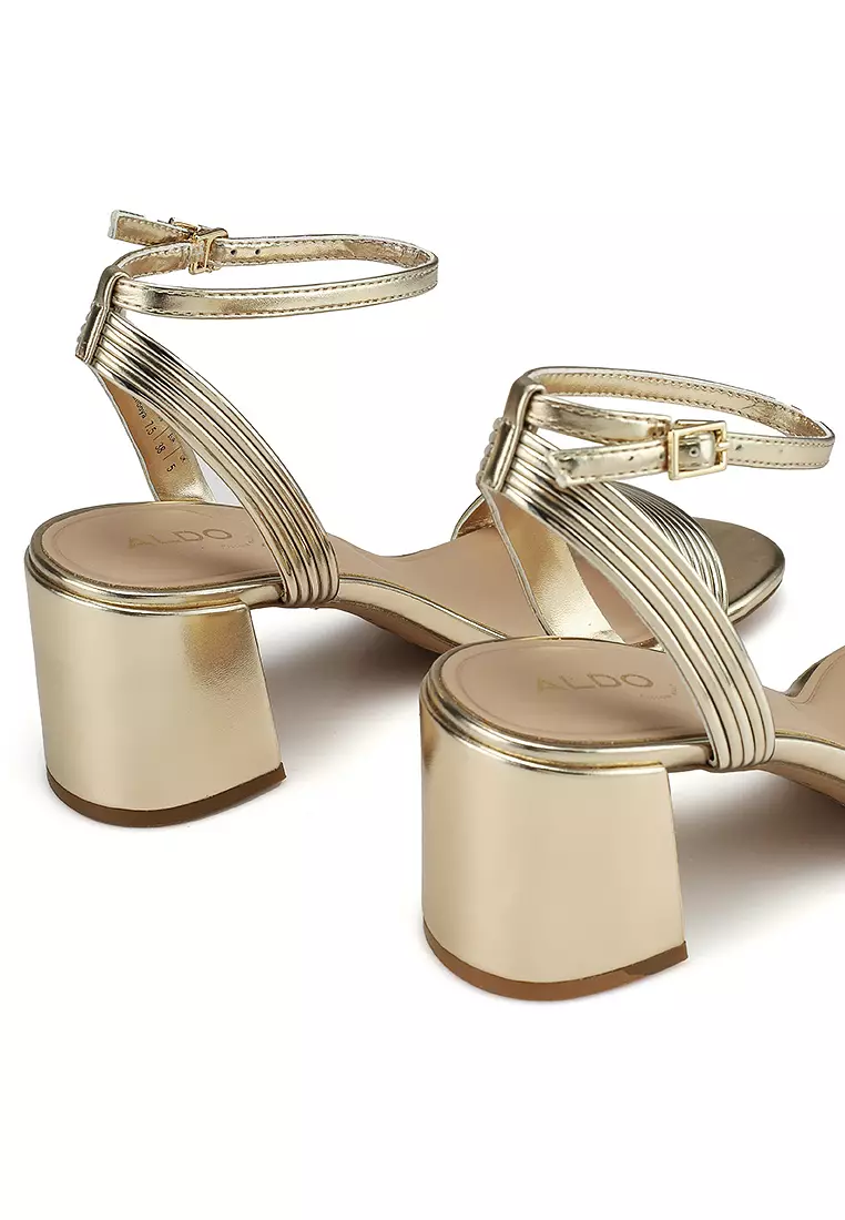 Emelda Ankle Strap Block Heels