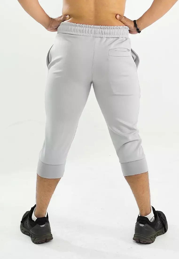 Jogger Pants 3/4 Stretch FastTrack series Grey
