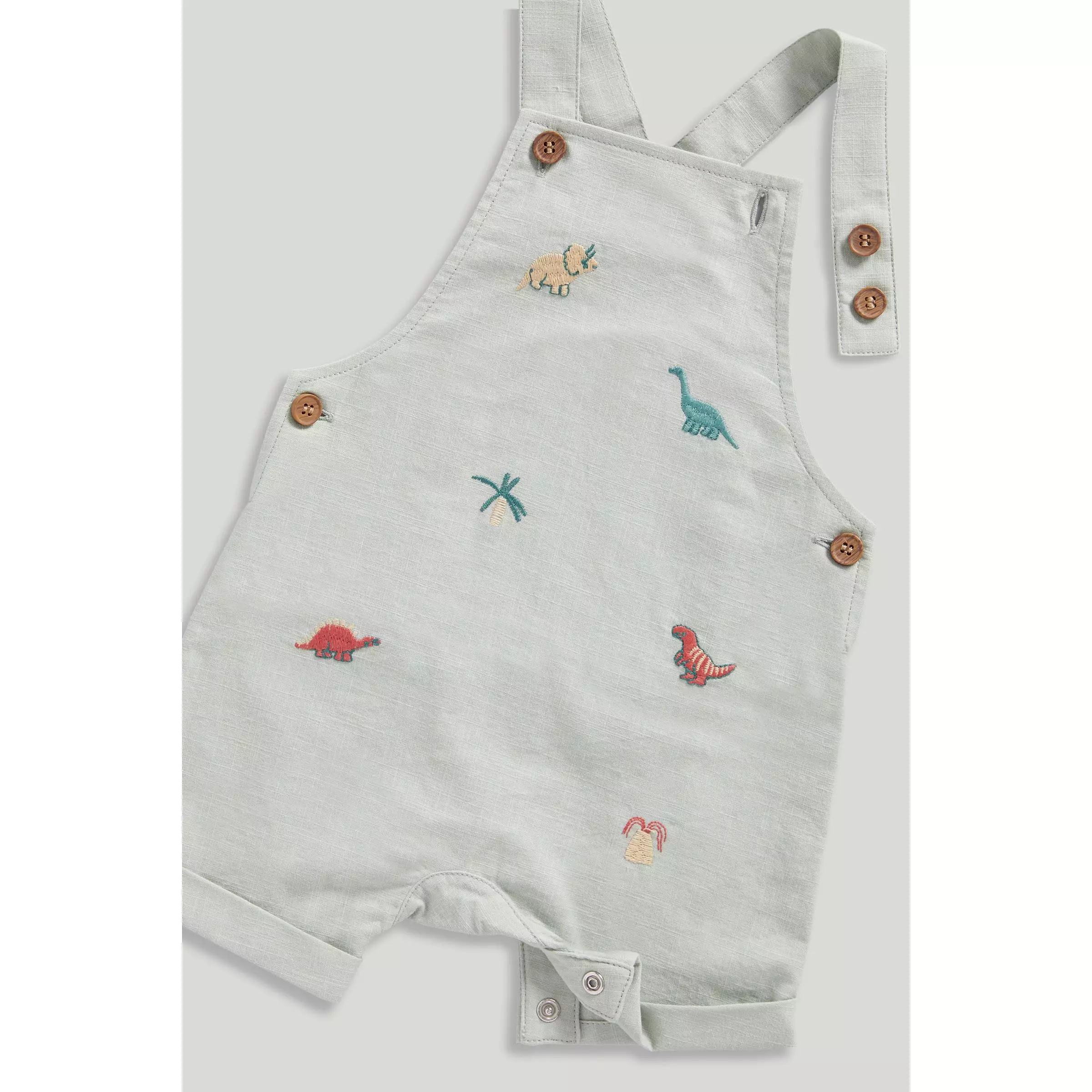 Mothercare Bibshorts, Bodysuit and Hat Set - Set Pakaian Bayi Laki-laki (Abu-abu)