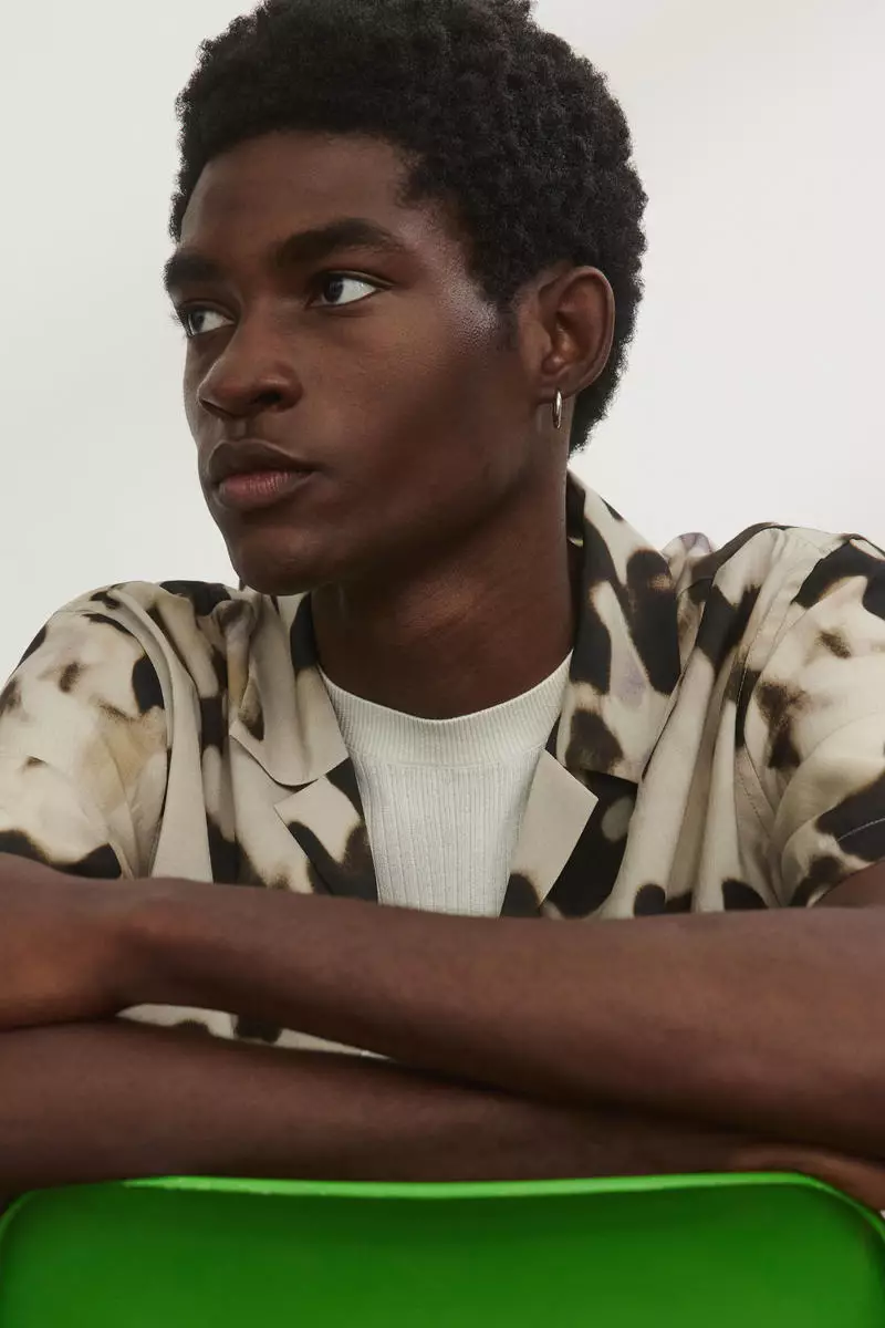 Regular Fit Patterned resort shirt