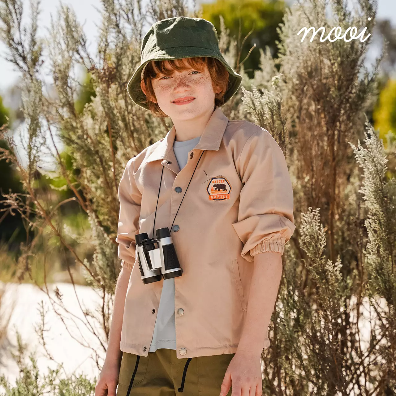Mooi Jaket Anak Lucio Jacket - Khaki