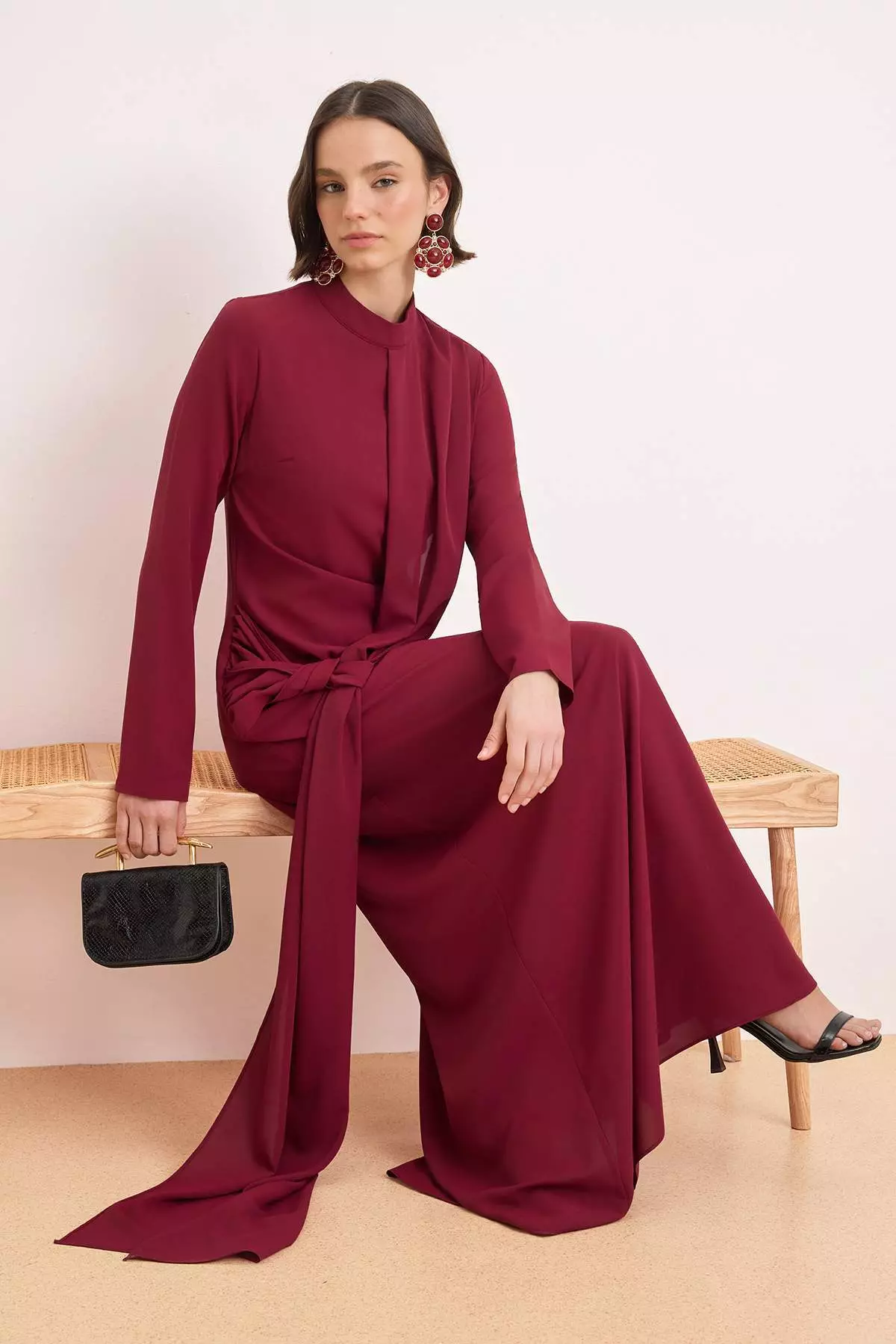 burgundy dress malaysia burgundy is THAT girl , full set, effortless, classy, only 15 pcs per  size,  dropping 6 April, Monday 12PM, dont miss this one,  www.baysickl.com 