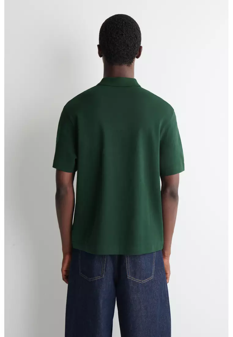 INTERLOCK COTTON POLO SHIRT