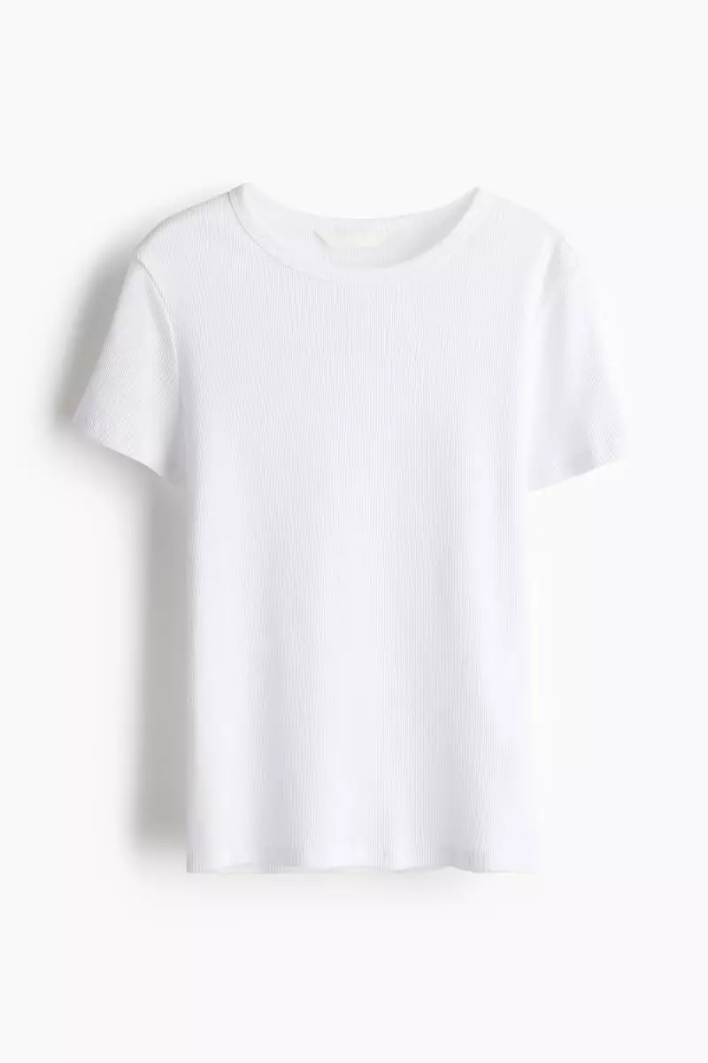 Ribbed T-shirt