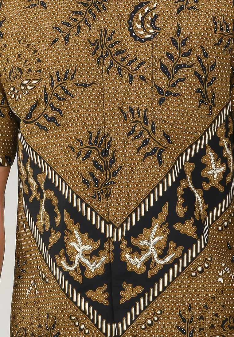 Hem Batik Body Fit Prabu Siliwangi