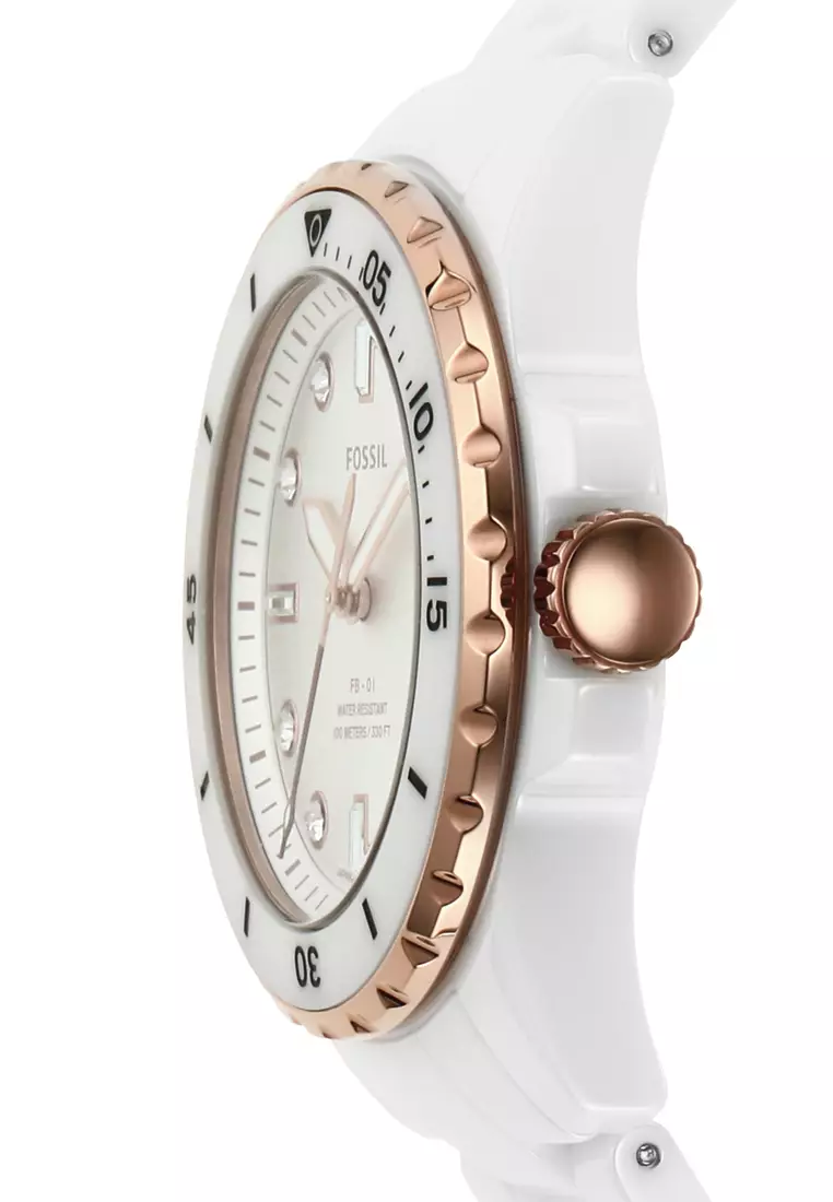 Buy Fossil Fossil FB-01 White Watch CE1107 2023 Online | ZALORA