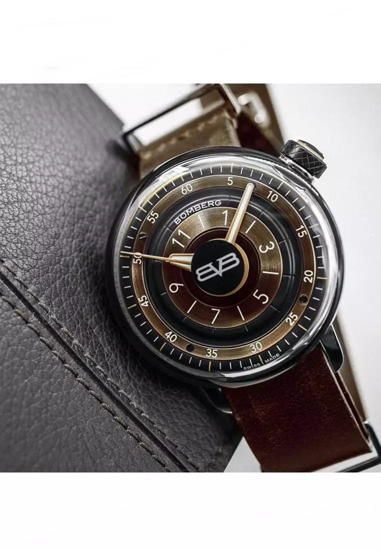 Buy Bomberg BB-01 SWISS QUARTZ 38mm WOMEN WATCH (CT38H3PBA  display picture 3