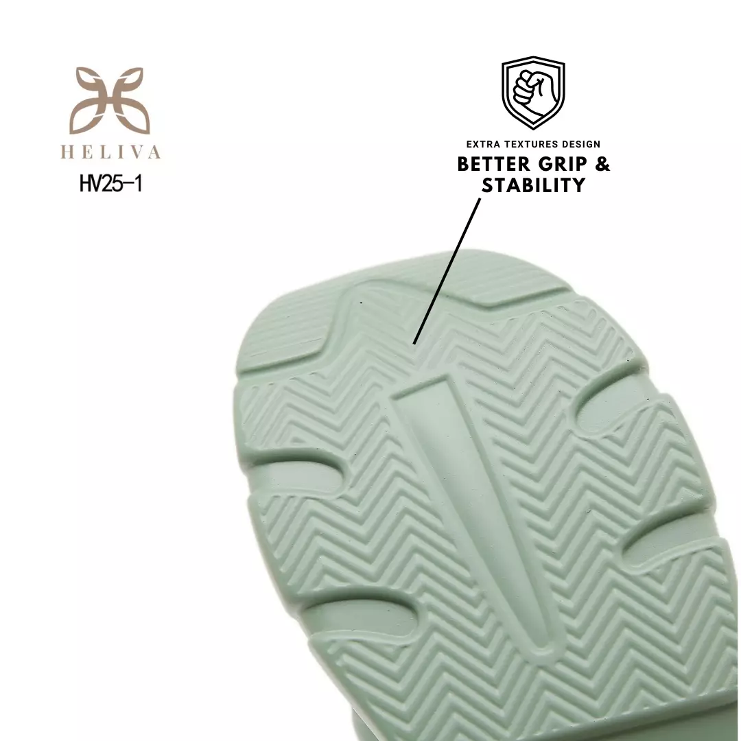 Heliva Zevia Statement Chunky Sandals in Lightweight Jelly Material HV25-1