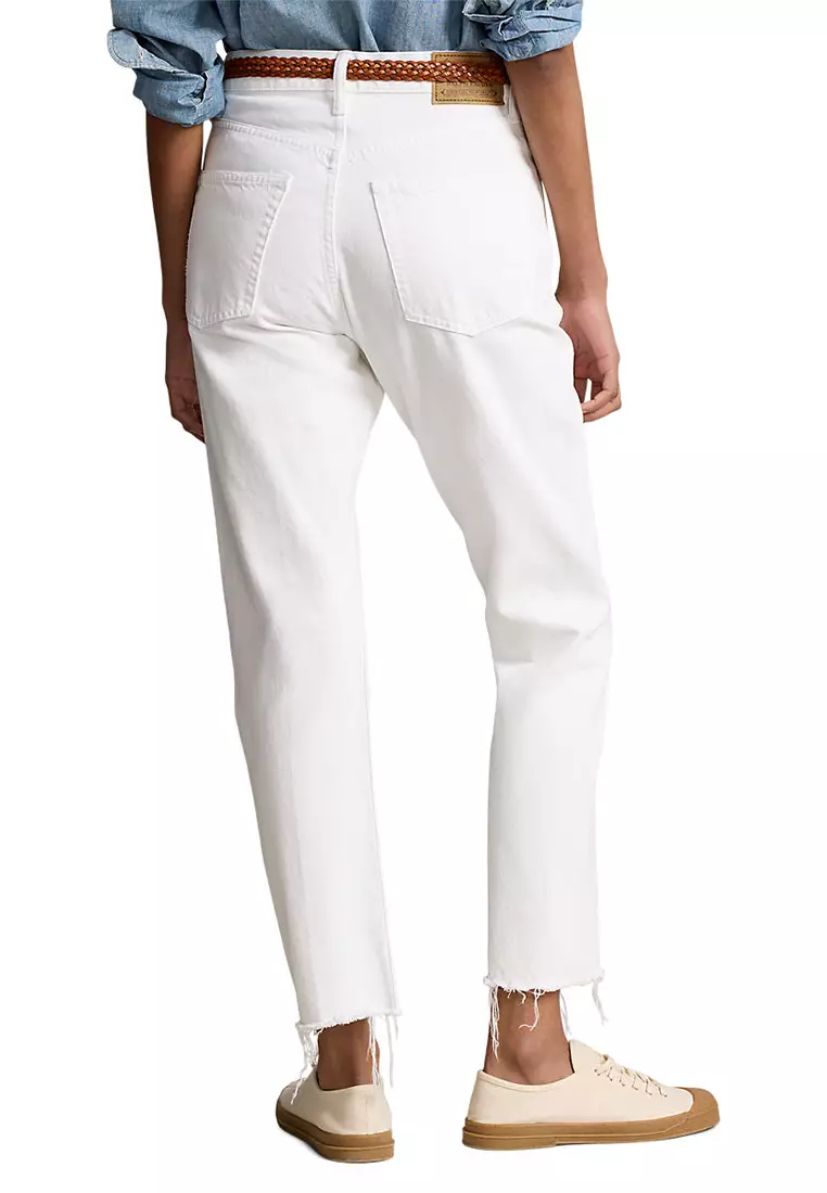 High-Rise Relaxed Straight Crop Jean