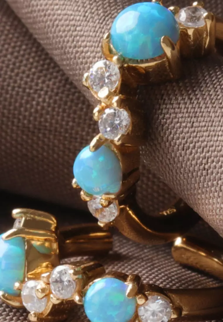 Vermeil Cluster Ear Cuff