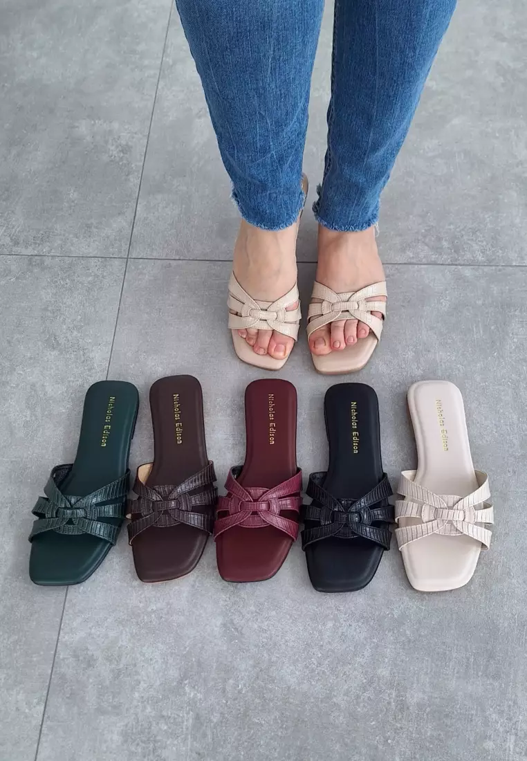 Nicholas Edison Sandal Costa Oat