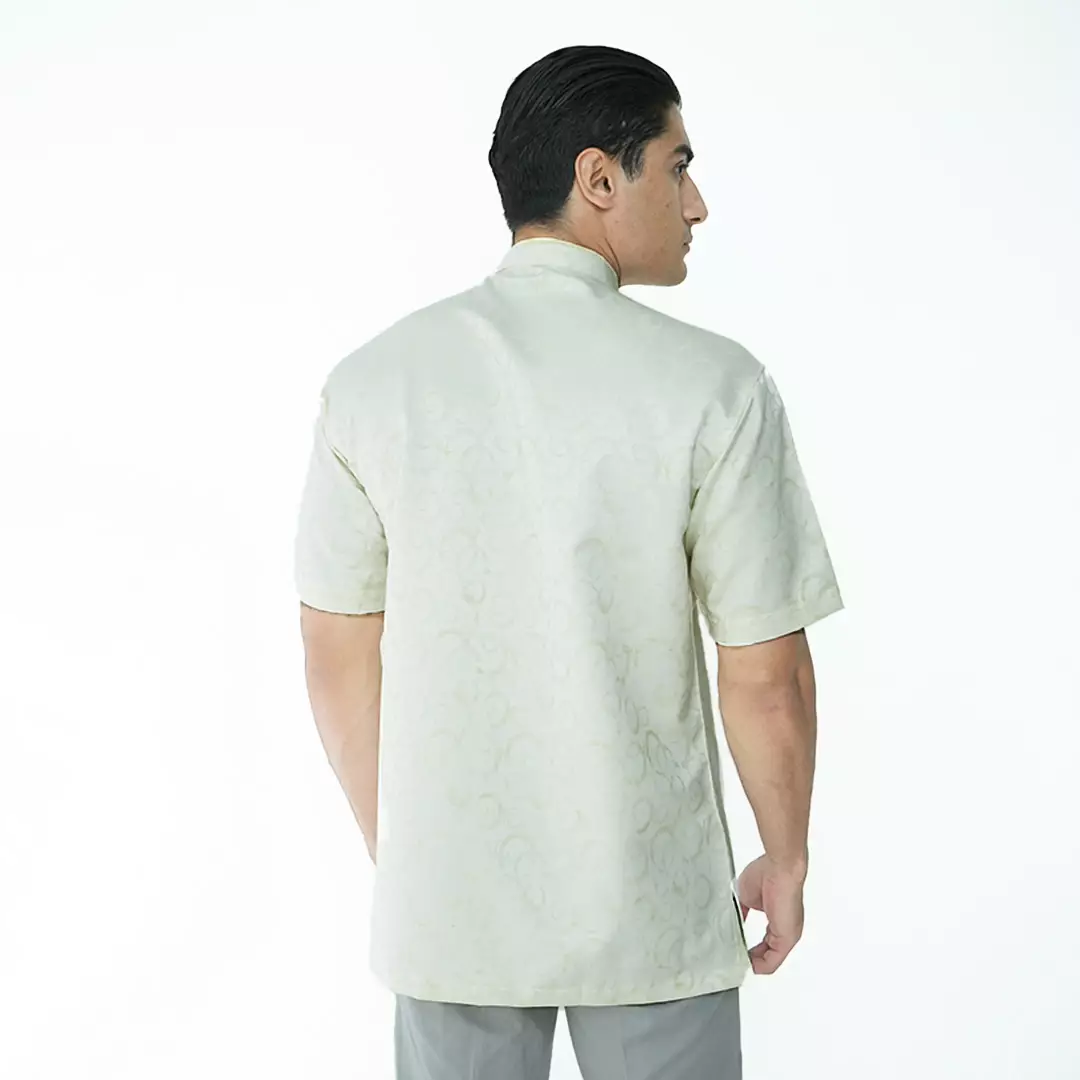 Casella Baju Koko Pria Lengan Pendek Zayd Edition 4097 Butter