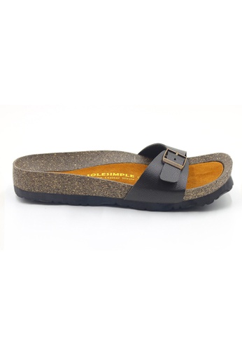 SoleSimple black Lyon - Black Sandals & Flip Flops & Slipper 63CC0SH27B2053GS_1