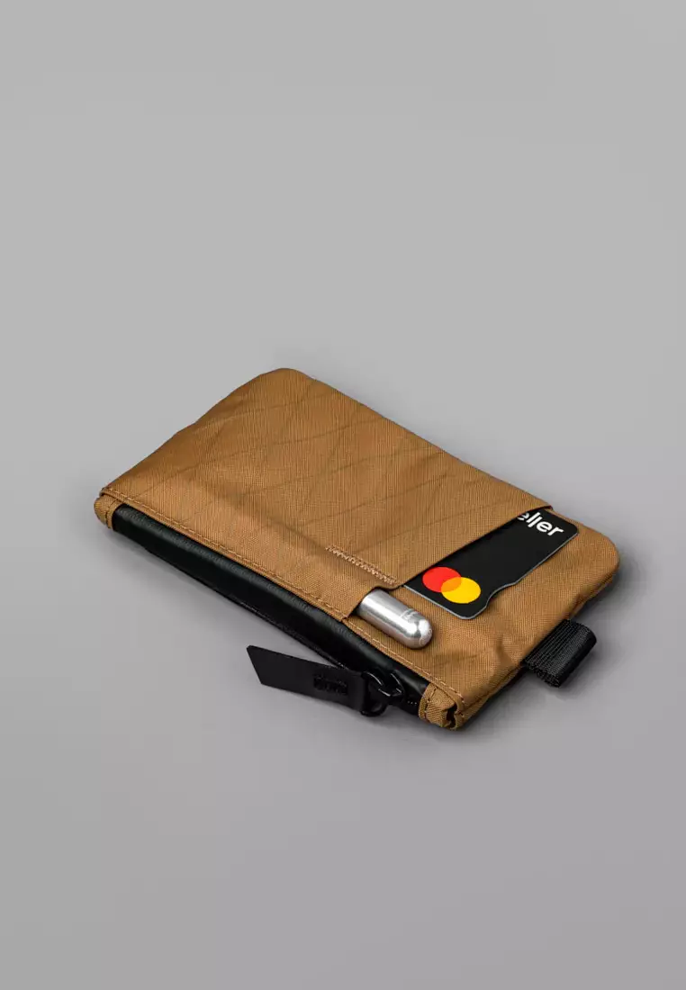 Alpaka Zip Pouch Coin - Coyote Brown