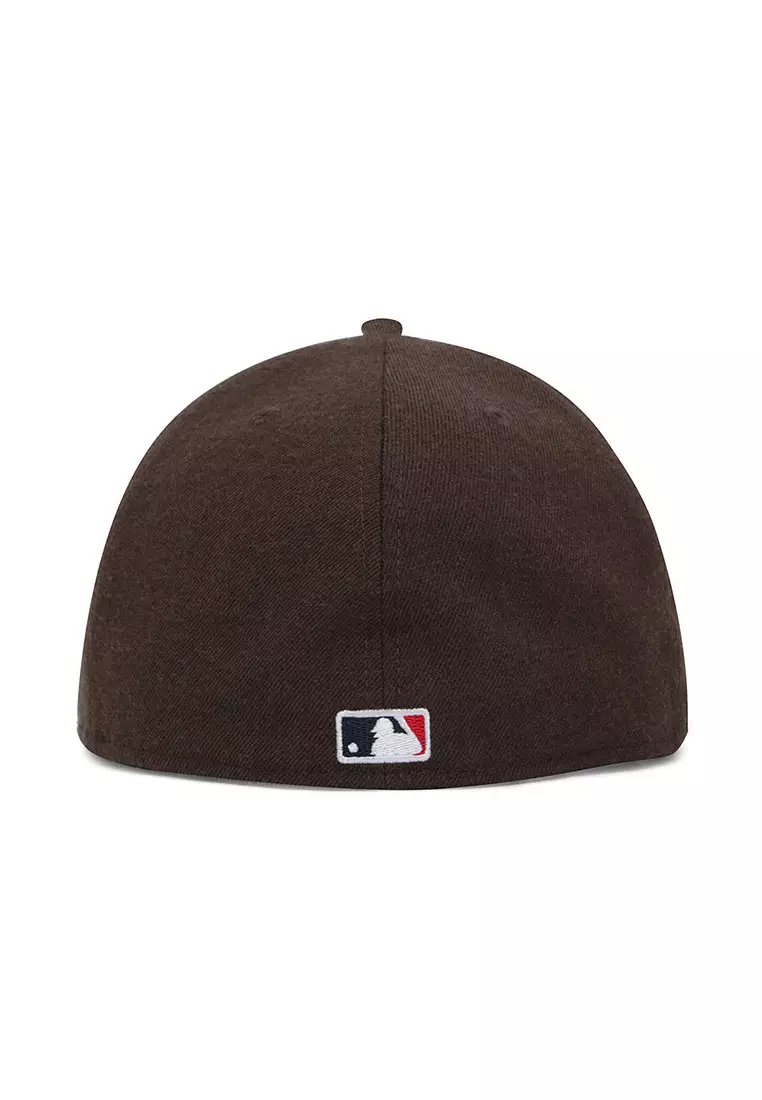 New Era - New York Yankees MLB Cord 39Thirty Stretch Fit - Brown