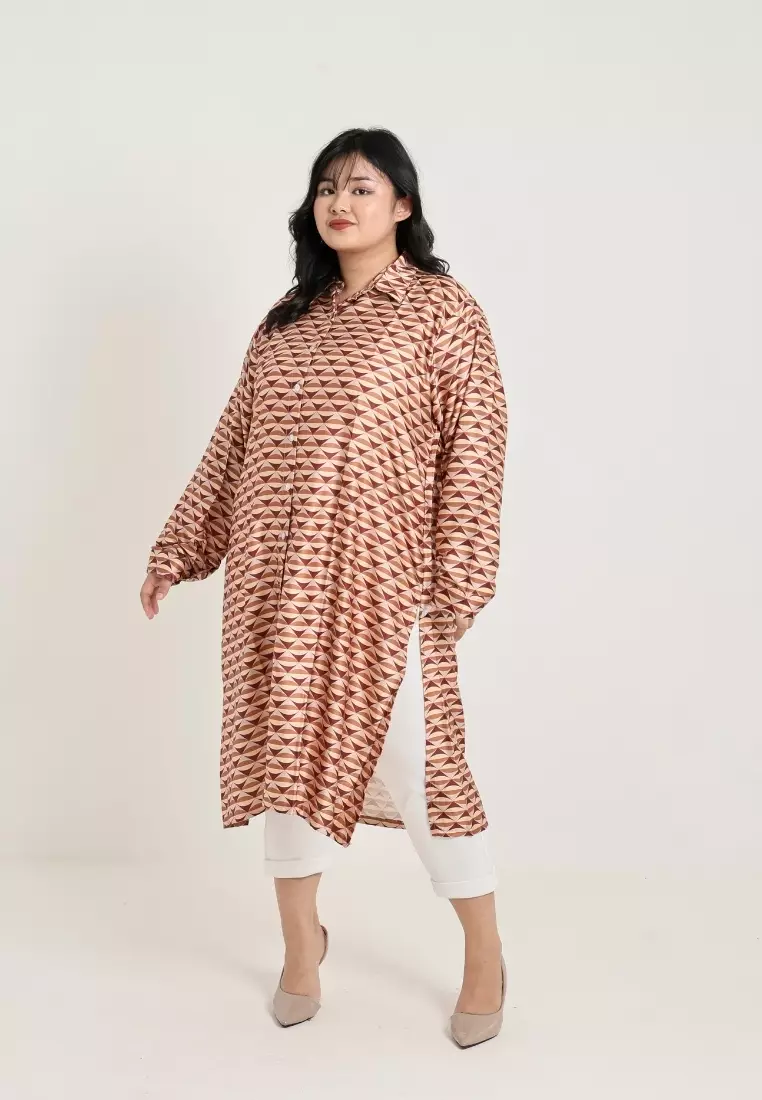 Plus Size Tunik Estelle Vol 2 Orange