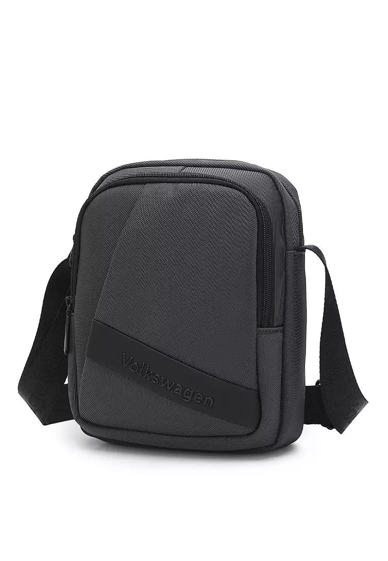 Men's Sling bag - Abu-abu